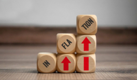 Equities down ahead of US inflation data