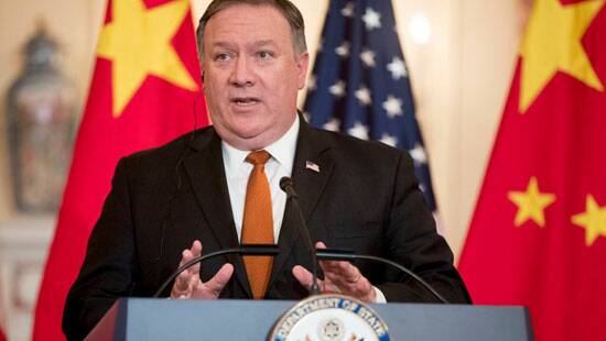 Equities down on rising US-China tensions